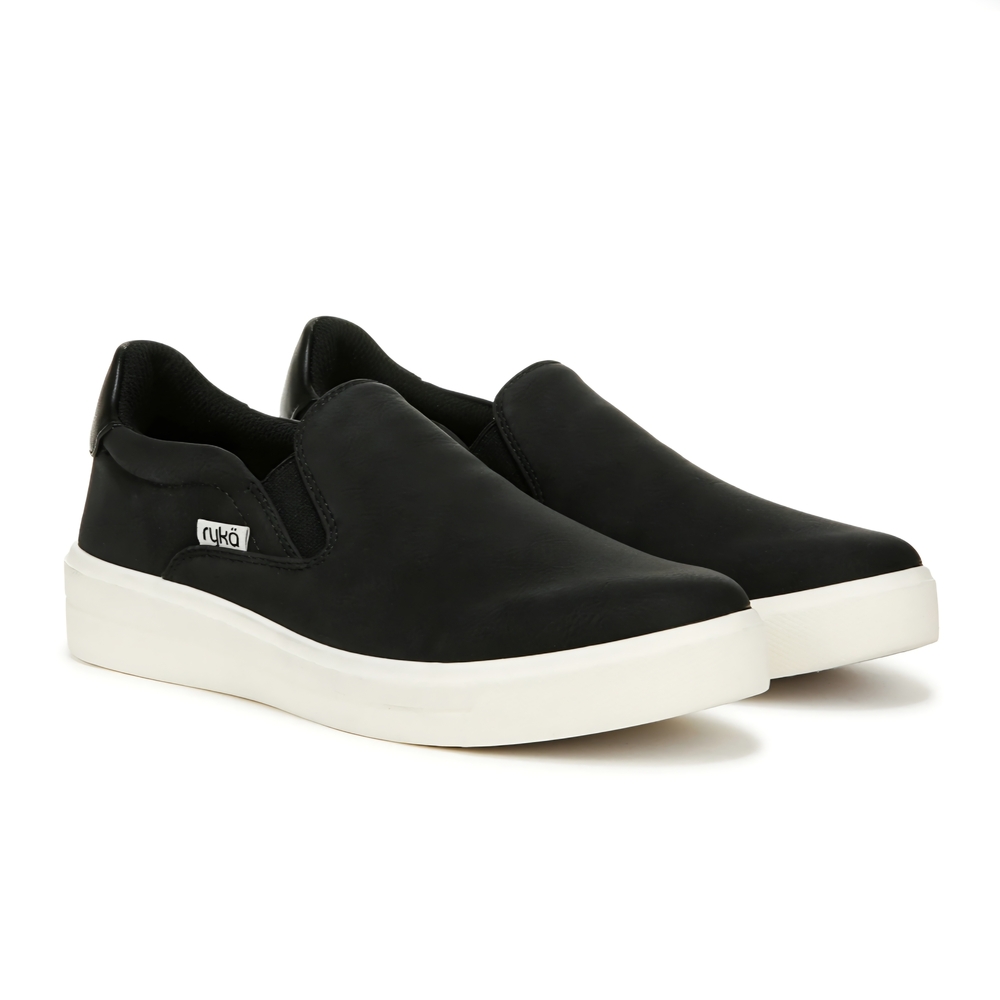 Ryka Women's Viv Slip On Shoes Black Size 10